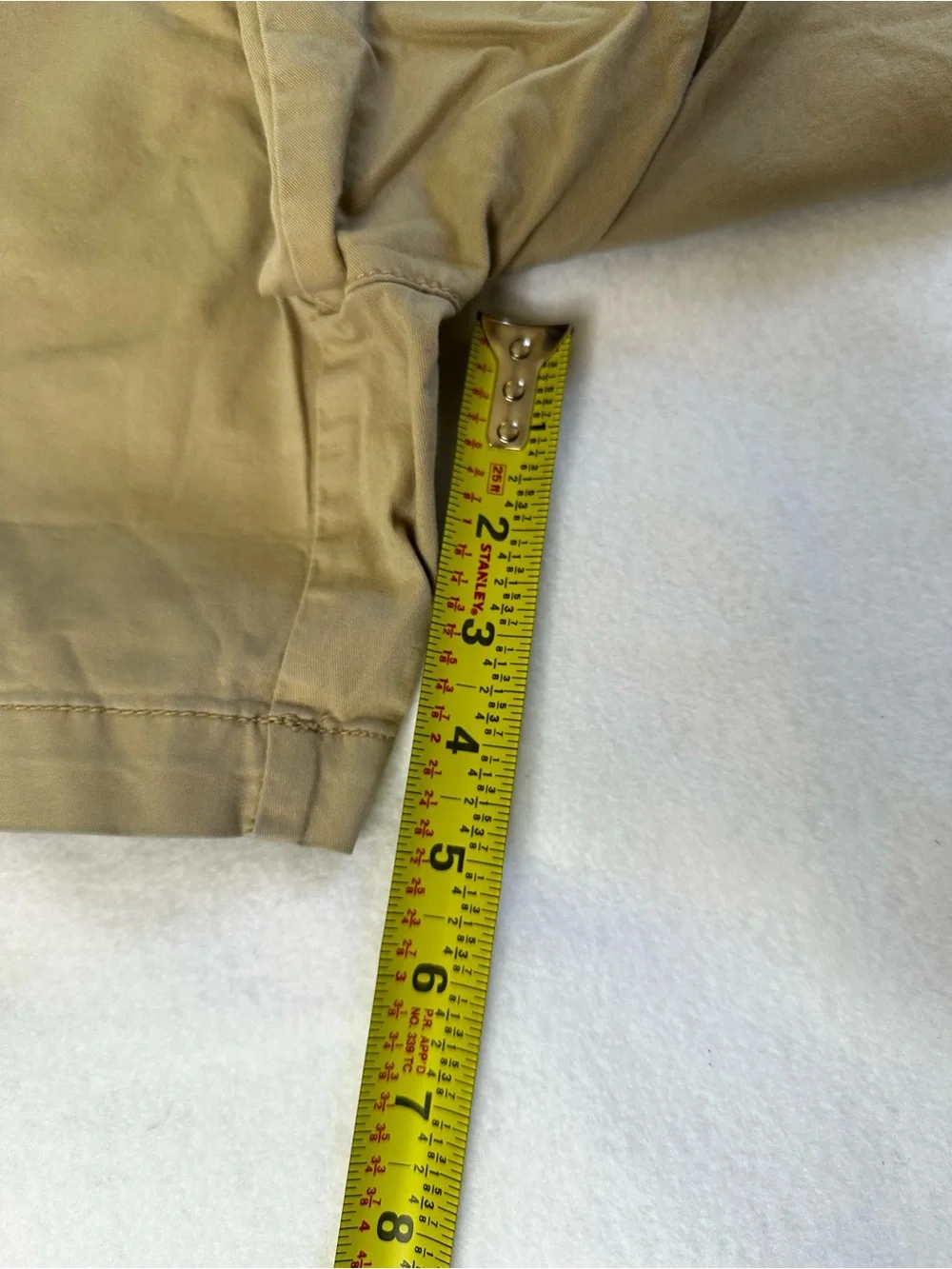 Baby Gap toddler Elastic-Waist Tan Shorts Sz 5Y A10-078